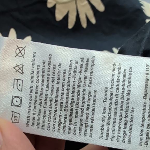 Neff Happy Smiley Face Flower Summer Daisy Floral Button Shirt - Picture 6 of 6